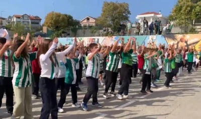 Bursa&rsquo;daki okullarda 'Spor G&uuml;n&uuml;' coşkusu hız kesmeden devam ediyor