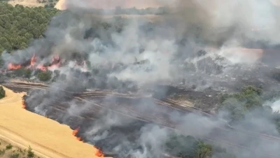 Bursa&rsquo;daki yangın kontrol altına alındı