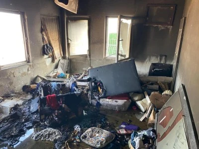 Bursa Heykel'de iş hanı yangını: 1 &ccedil;ocuk dumandan etkilendi