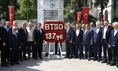 Bursa iş d&uuml;nyasının &ccedil;atı kuruluşu BTSO 137 yaşında