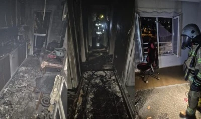 Bursa İtfaiyesi'nin hızlı m&uuml;dahalesiyle 1'i &ccedil;ocuk 3 kişi kurtarıldı