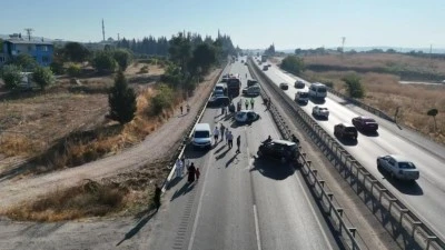 Bursa-İzmir Yolu savaş alanına d&ouml;nd&uuml;