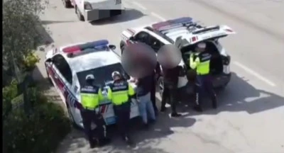 Bursa jandarmadan o yollarda trafik denetimi 