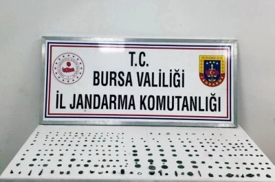 Bursa jandarmadan tarihi eser operasyonu