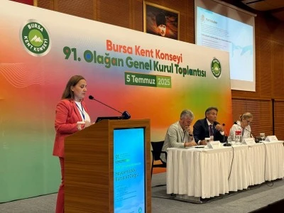 Bursa Kent Konseyi Genel Kurulu'nda kentin 2050 vizyonu konuşuldu