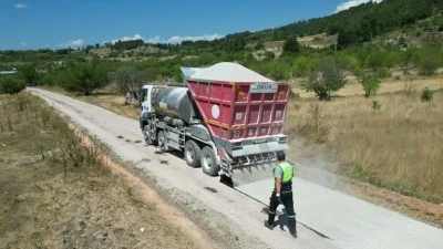Bursa Kestel'de yollar yenilenip genişletiliyor
