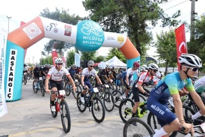 Bursa Mysia Yolları&rsquo;nda dağ bisikleti maratonu