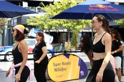 Bursa Nil&uuml;fer&rsquo;de Avrupa Hareketlilik Haftası&rsquo;nda a&ccedil;ık hava etkinliği
