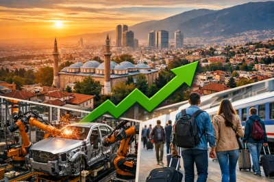 Bursa&rsquo;nın n&uuml;fusu artıyor: T&uuml;rkiye&rsquo;de en hızlı b&uuml;y&uuml;yen 7. Şehir oldu