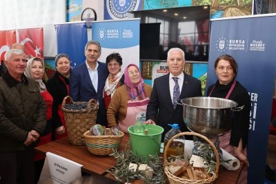 Bursa'nın tarımsal &uuml;r&uuml;n zenginliği vitrine &ccedil;ıktı