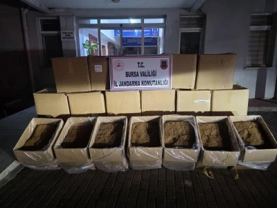 Bursa Osmangazi'de 750 kilogram ka&ccedil;ak t&uuml;t&uuml;n ele ge&ccedil;irildi