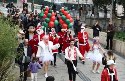 Bursa Osmangazi'de yeni yıl coşkusu başladı