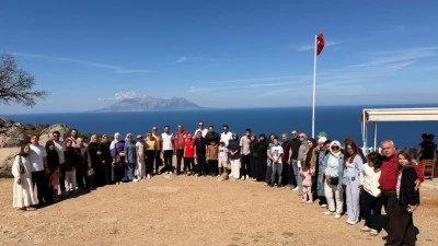 Bursa şehit aileleri ve gazilerin &Ccedil;anakkale &ccedil;ıkarması