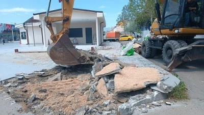 Bursa Terminal'de altyapı &ccedil;alışmaları 