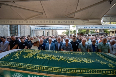 Bursa Ticaret Borsası Meclis Başkanı Mehmet Aydın Son Yolculuğuna Uğurlandı