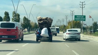 Bursa trafiğinde tehlikeli taşımacılık