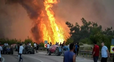 Bursa Valiliği'nden yangın a&ccedil;ıklaması
