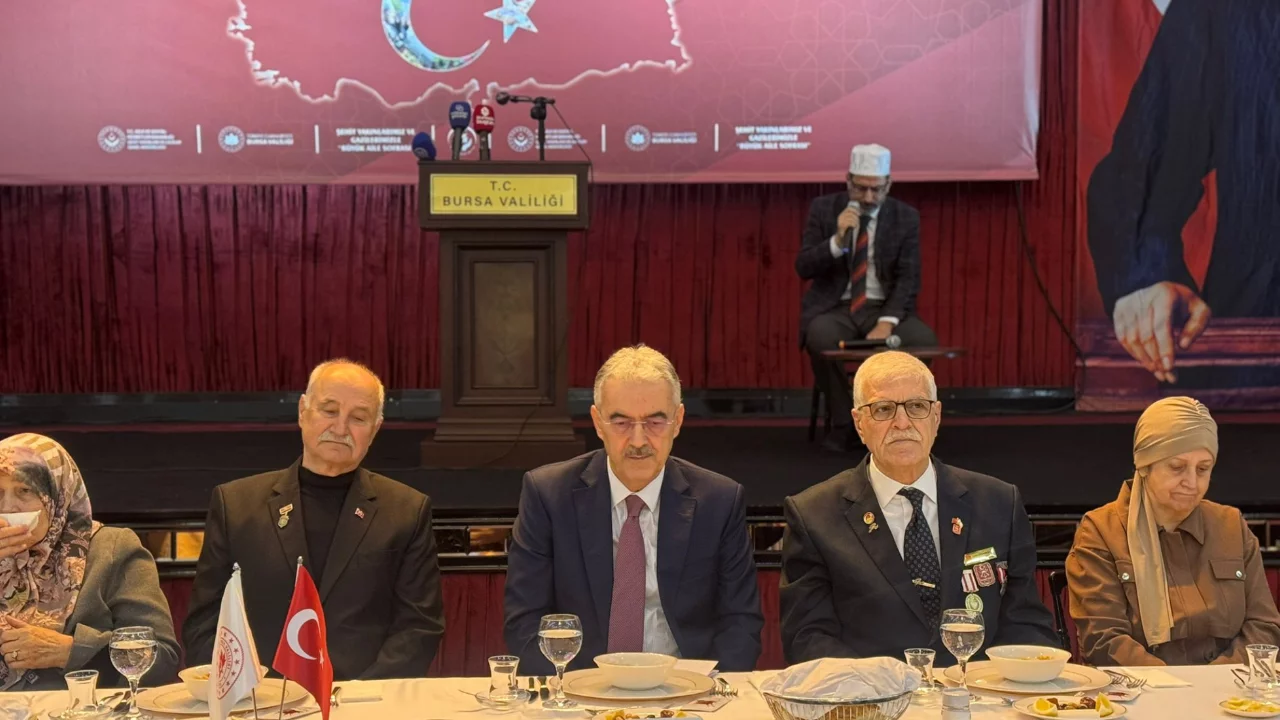 Bursa Valiliği şehit ve gazileri unutmadı