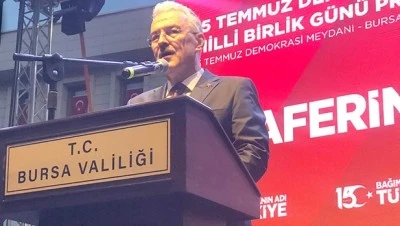 Bursa Valisi Ayyıldız'dan birlik ve direniş vurgusu