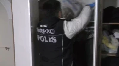 Bursa ve İstanbul'da uyuşturucu operasyonu:17 tutuklama