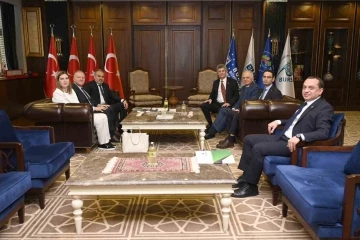 Bursa vizyonu &ccedil;alışması Başkan Aktaş&rsquo;a sunuldu