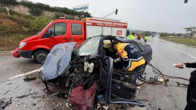 Bursa-Yalova Yolu'nda trafik kazası