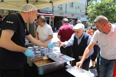 Bursa Yenişehir'de aşure bereketi
