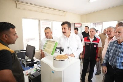 Bursa Yenişehir'de buğday alımları başladı