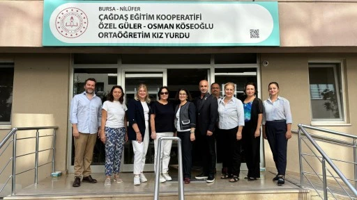 Bursa Yıldırım Bayezid Rotary Kul&uuml;b&uuml;'nden kız &ouml;ğrencilere eğitim desteği 