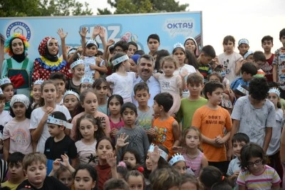 Bursa Yıldırım Belediyesi &Ccedil;ocuk Şenlikleri renkli g&ouml;r&uuml;nt&uuml;lerle başladı