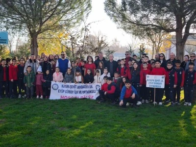 Bursalı &ccedil;ocuklardan Yeşil Vatan Seferberliği