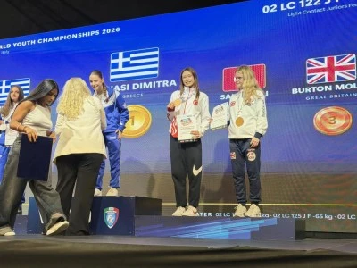Bursalı sporcu Aslı Salım, bayrağımızı İtalya'da dalgalandırdı