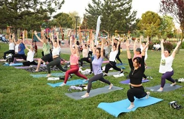 Bursalılardan yogaya b&uuml;y&uuml;k ilgi 