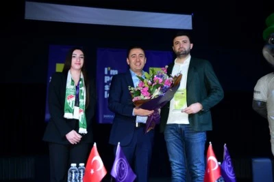 Bursaspor Başkanı Enes &Ccedil;elik Şahinkayalılarla Buluştu ! 