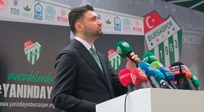 Bursaspor Başkanı Enes &Ccedil;elik'ten Tema 16 iddialarına sert yanıt