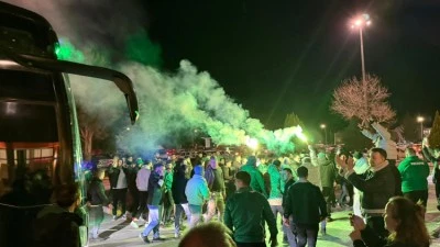 Bursaspor Coşkuyla Karşılandı ! 