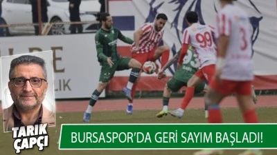 Bursaspor'da Geri Sayım Başladı!