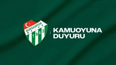 Bursaspor'da Sponsorluk Krizi &Ccedil;&ouml;z&uuml;ld&uuml; ! 