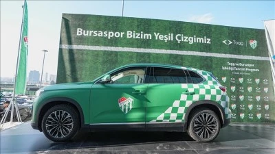 Bursaspor'da TOGG'un Sponsorluğu Devam Ediyor 