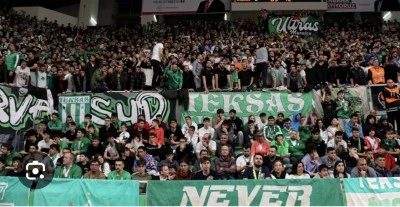 Bursaspor Taraftarına Derbide Destek &Ccedil;ağrısı !