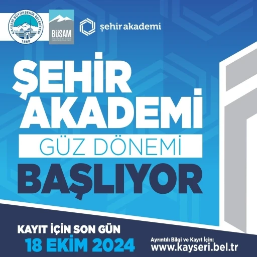 B&Uuml;SAM Şehir akademisi 2024 G&uuml;z D&ouml;nemi kayıtları s&uuml;r&uuml;yor
