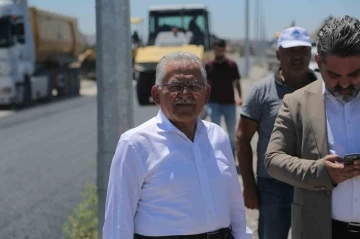 B&uuml;y&uuml;kkılı&ccedil;&rsquo;tan Prof. Dr. Necmettin Erbakan Bulvarı 2&rsquo;nci etap &ccedil;alışmalarında inceleme
