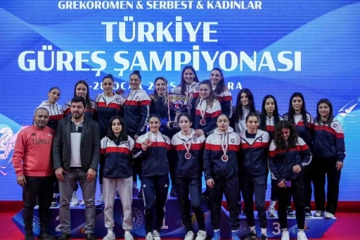B&uuml;y&uuml;kler Kadınlar T&uuml;rkiye G&uuml;reş Şampiyonası sona erdi
