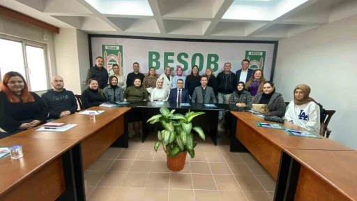 B&uuml;y&uuml;kşehir&rsquo;den BESOB y&ouml;netici ve personeline &lsquo;Resmi yazışma kuralları&rsquo; eğitimi