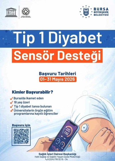 B&uuml;y&uuml;kşehir&rsquo;den diyabetli &ouml;ğrencilere sens&ouml;r desteği