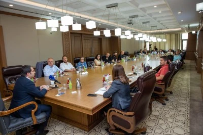 B&uuml;y&uuml;kşehir&rsquo;den meslek odalarına &lsquo;Atat&uuml;rk Spor Salonu&rsquo; bilgilendirmesi