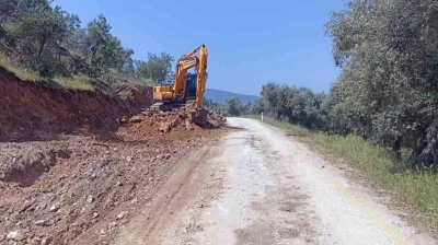 B&uuml;y&uuml;kşehir&rsquo;den Milas&rsquo;ın kırsal mahallesine ulaşım yatırımı
