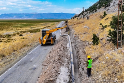 B&uuml;y&uuml;kşehir DESKİ &Ccedil;ardak&rsquo;a 17,5 Milyonluk B&uuml;y&uuml;k İ&ccedil;me Suyu Yatırımına Başladı