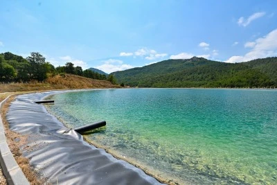 B&uuml;y&uuml;kşehir, Gemlik&rsquo;te sulama tesisini kısa s&uuml;rede y&uuml;zde 80&rsquo;e ulaştırdı