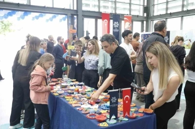 B&uuml;y&uuml;kşehir&rsquo;in &ouml;zel &ouml;ğrencileri, eserlerini g&ouml;r&uuml;c&uuml;ye &ccedil;ıkardı
